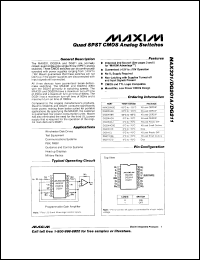 MAX333AC-D Datasheet