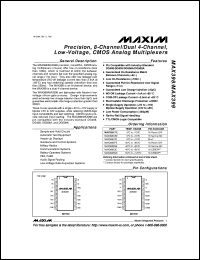 MAX406BEPA Datasheet