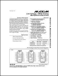 MAX410MJA Datasheet