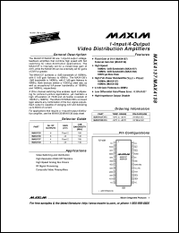 MAX4158EUA Datasheet