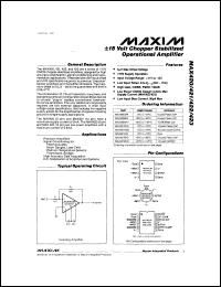 MAX4240EUK-T Datasheet