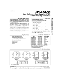 MAX4512CPE Datasheet