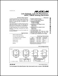 MAX4523C-D Datasheet