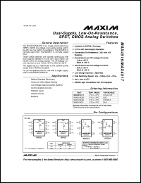 MAX4525C-D Datasheet