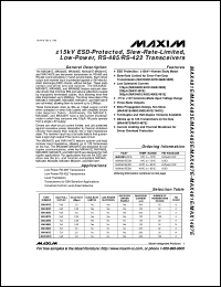 MAX5003ESE Datasheet