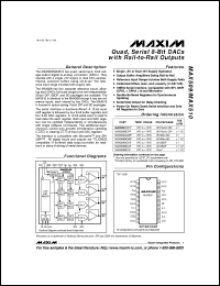 MAX513C-D Datasheet