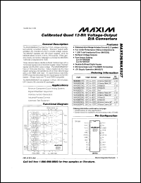 MAX538ACPA Datasheet