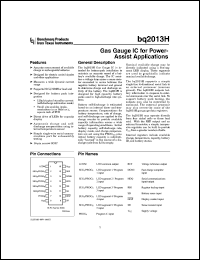 BQ2013HSN-A514TR Datasheet
