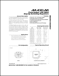 MAX6509CAUK-T Datasheet