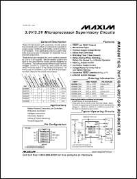 MAX726ECK Datasheet