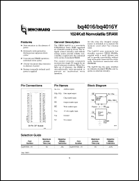 BQ4016MC-70 Datasheet