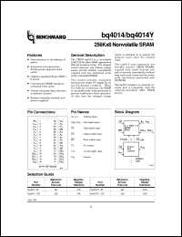 BQ4014YMB-85 Datasheet