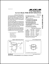 MAX768C-D Datasheet