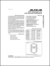 MAX770CPA Datasheet