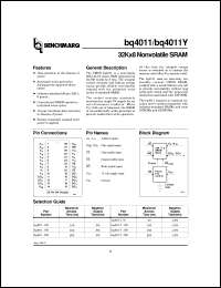 BQ4011YMA-150 Datasheet