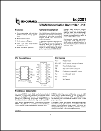 BQ2201SN-NTR Datasheet