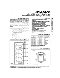 MAX840C-D Datasheet