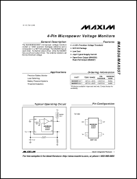 MAX856MJA Datasheet