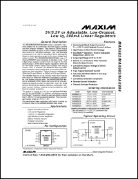MAX8867C-D50 Datasheet