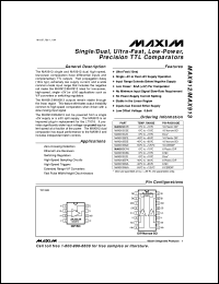 MAX999EUK-T Datasheet