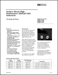 HSMJ-T625 Datasheet
