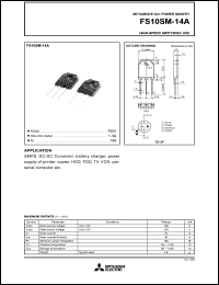 FS10SM-14A Datasheet