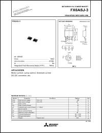 FX6ASJ-3 Datasheet