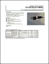 FU-427SLD-F1M54 Datasheet