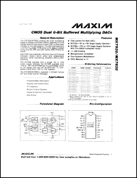 MX7545J-D Datasheet