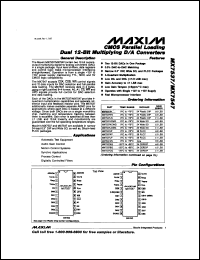 MAX7645AMJP Datasheet