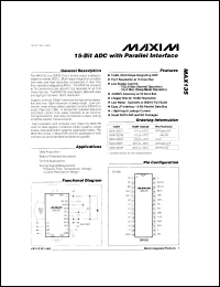 MAX173MRG Datasheet