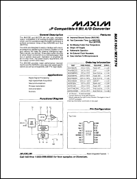 MAX440MDI Datasheet