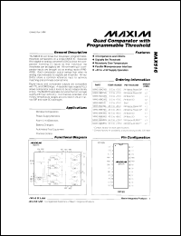 MAX845EUA Datasheet