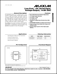 MAXL001 Datasheet