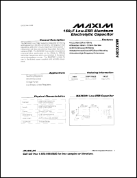MXD1013C-D025 Datasheet