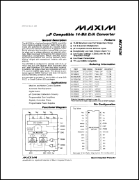 MAX334C-D Datasheet