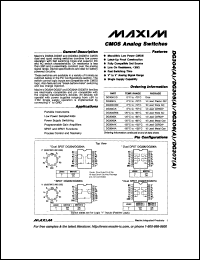 MAX630EJA Datasheet