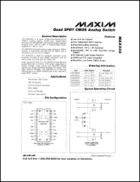MAX675CSA Datasheet
