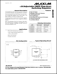 MAX457C-D Datasheet