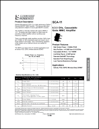 SCA-11 Datasheet