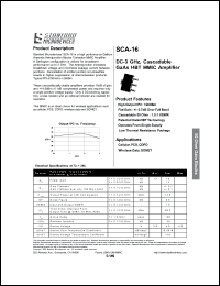 SCA-16 Datasheet