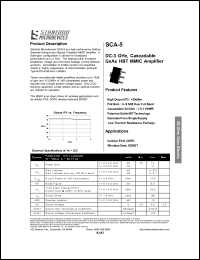 SCA-5 Datasheet