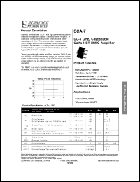 SCA-7 Datasheet