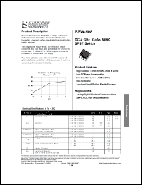 SSW-508 Datasheet