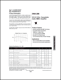 SNA-286-TR1 Datasheet