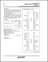 M5M51016BTRRT-12VLL-I Datasheet
