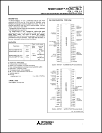 M5M51016BTRRT-70L Datasheet