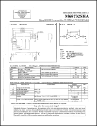 M68732SHA Datasheet