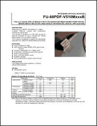 FU-68PDF-V510M151B Datasheet