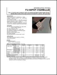 FU-68PDF-V520M120B Datasheet